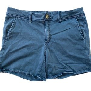 American Eagle Outfitters Navy Super Stretch Shorts 10